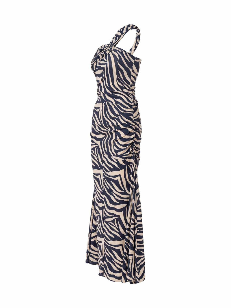 Zebra Print Dress - Speakthestore