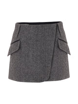 Payton Wrap Mini Skirt