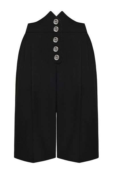 TUXEDO MIDI SHORTS