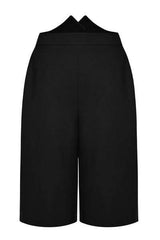 TUXEDO MIDI SHORTS