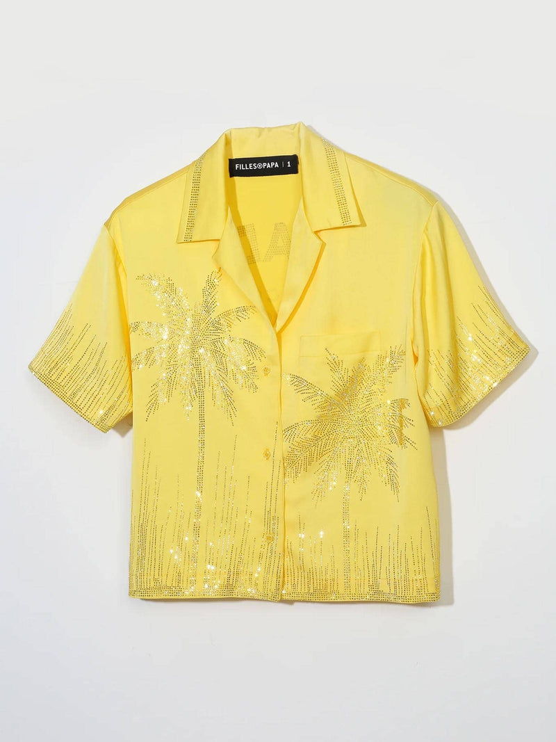 Palmer Yellow Crystal Shirt