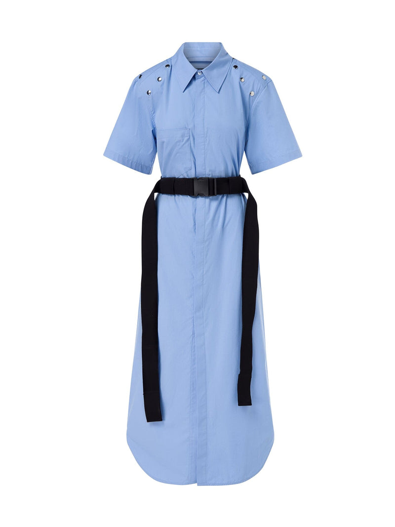 Meet Shirt Dress Light Blue